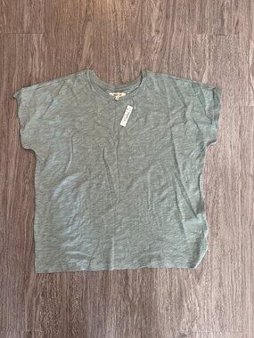 Sage Green Madewell Tee Shirt Size M NWOT